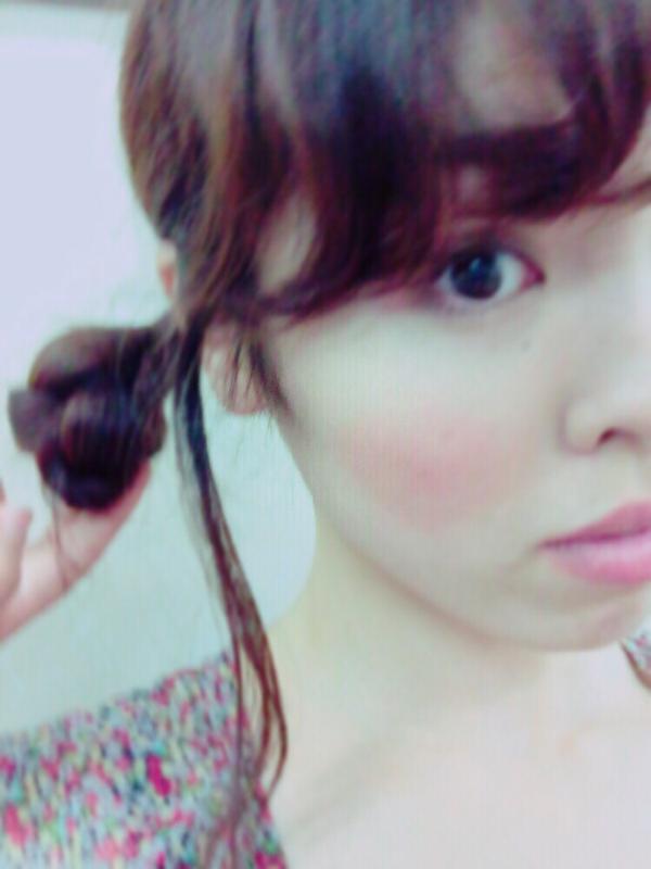 卑弥呼様〜〜〜！！の髪型ヾ(＠⌒ー⌒＠)ノ西日本ハンバーガールZのみーたん&りおにゃんが、おジャ魔女どれみのももこちゃんのにも似てると教えてくれました☆彡 