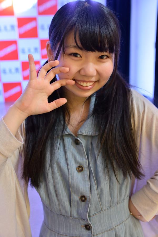 5/9 通天閣フリーライブの写真です。つーみんの笑顔に、ついつい反応してしまいましたｗｗ#堤友香#西日本ハンバーガールZ 