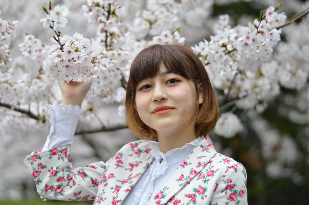 20170408桜花見撮影会in新世界モデル　城戸さくらちゃん18歳になった初日にさくらと桜の撮影会なんて！あまり撮れなかったですが、何枚か貼っておきます。一部の方でも喜んでいたけだければ幸いです。#ハンバーガールZ#城戸さくら https://t.co/VF6OPpXEdZ